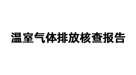 温室气体排放核查报告（第三方）
